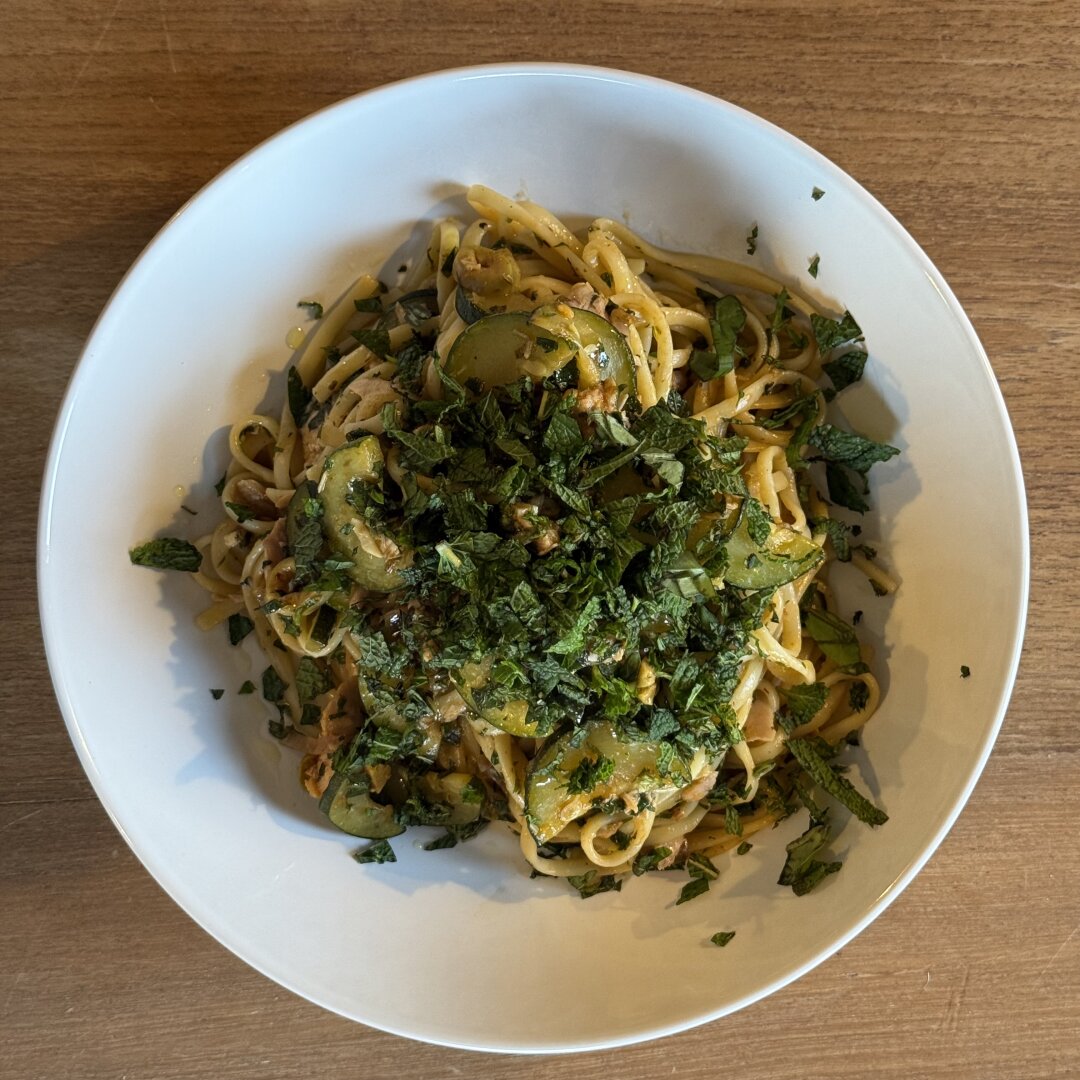 Full size image for 108. Zucchini Pasta With Tuna and Chile Paste